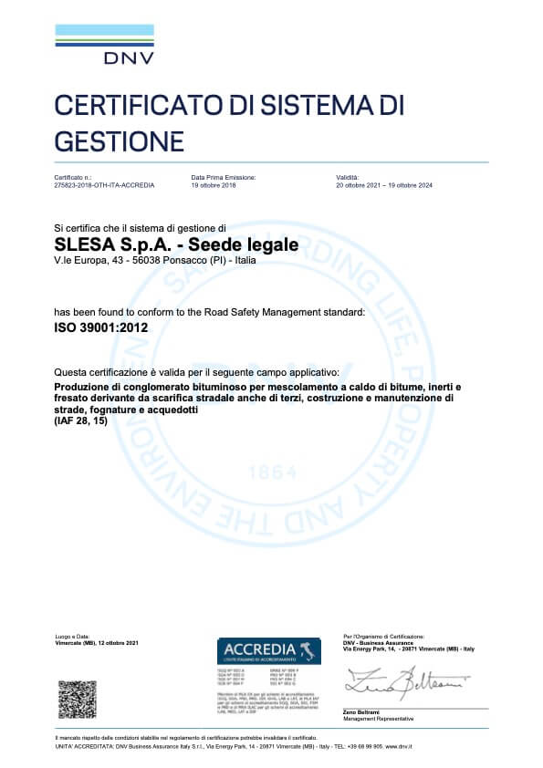 ISO 39001 2012